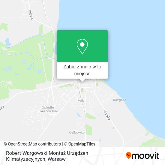 Mapa Robert Wargowski Montaż Urządzeń Klimatyzacyjnych