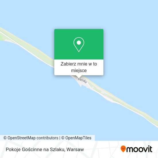 Mapa Pokoje Gościnne na Szlaku