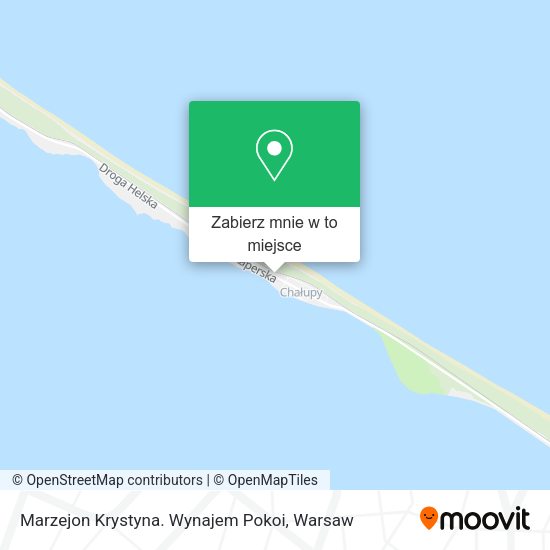 Mapa Marzejon Krystyna. Wynajem Pokoi