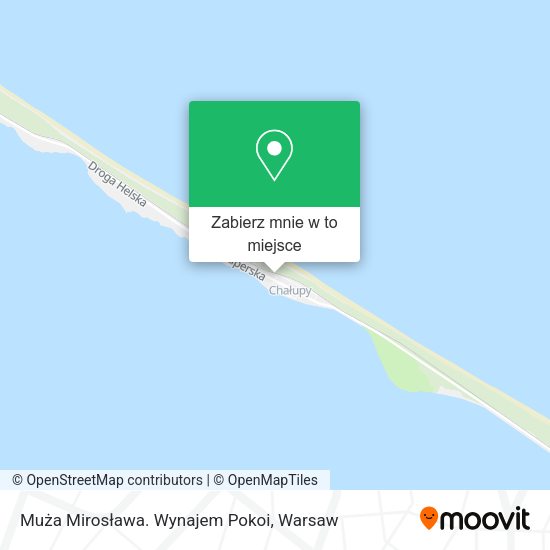 Mapa Muża Mirosława. Wynajem Pokoi