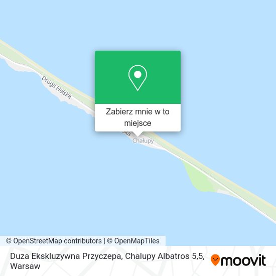 Mapa Duza Ekskluzywna Przyczepa, Chalupy Albatros 5,5