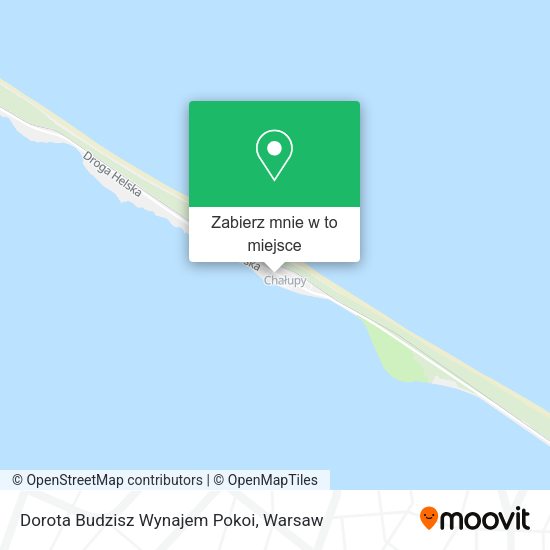 Mapa Dorota Budzisz Wynajem Pokoi