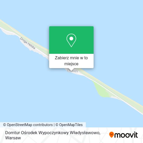 Mapa Domtur Ośrodek Wypoczynkowy Władysławowo