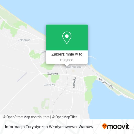 Mapa Informacja Turystyczna Władysławowo