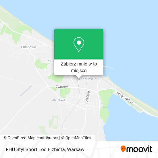 Mapa FHU Styl Sport Loc Elzbieta