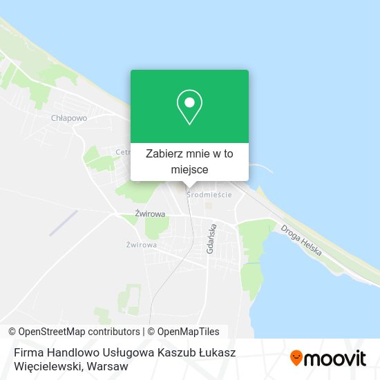 Mapa Firma Handlowo Usługowa Kaszub Łukasz Więcielewski