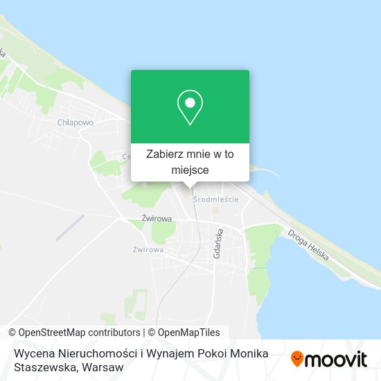 Mapa Wycena Nieruchomości i Wynajem Pokoi Monika Staszewska