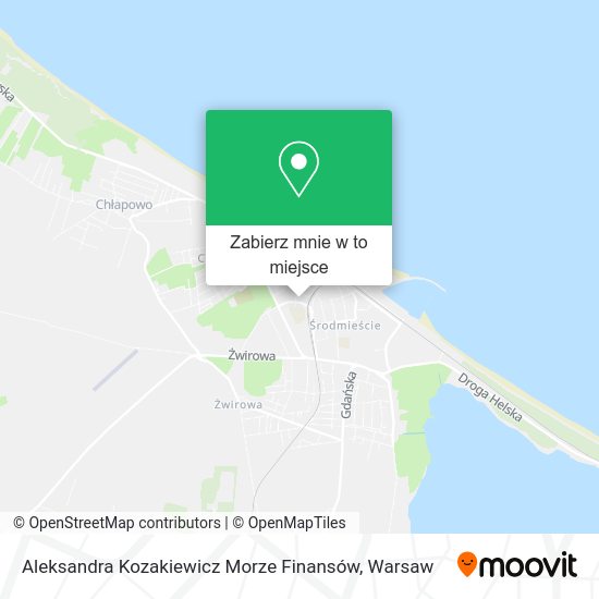 Mapa Aleksandra Kozakiewicz Morze Finansów