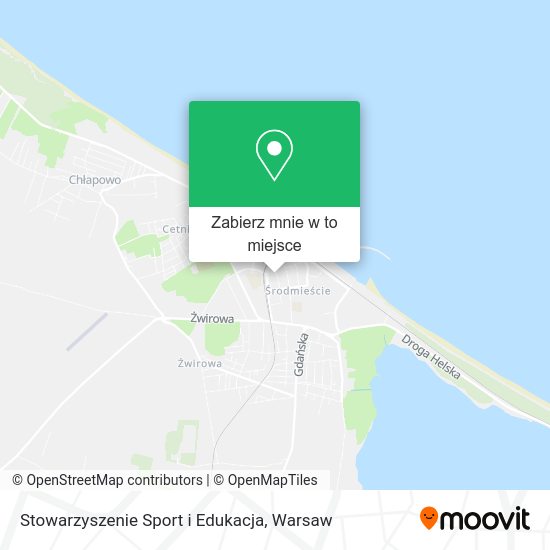 Mapa Stowarzyszenie Sport i Edukacja