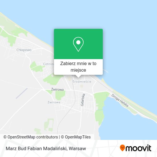 Mapa Marz Bud Fabian Madaliński