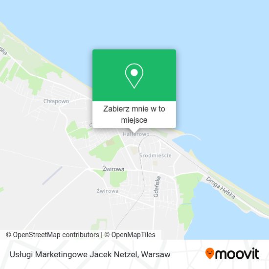 Mapa Usługi Marketingowe Jacek Netzel