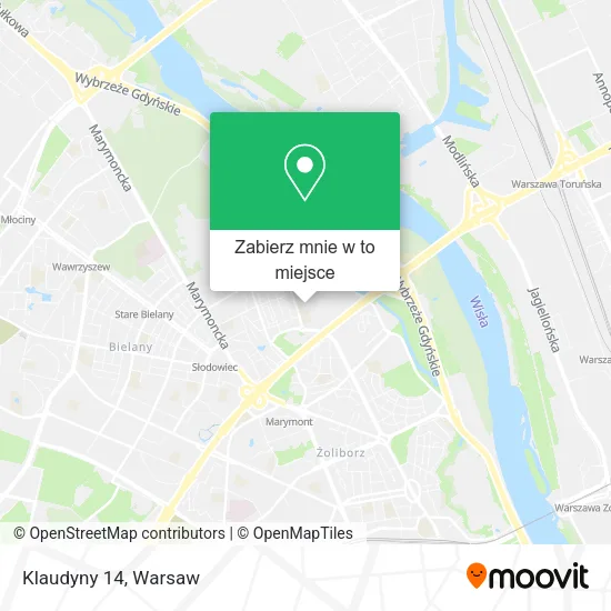Mapa Klaudyny 14