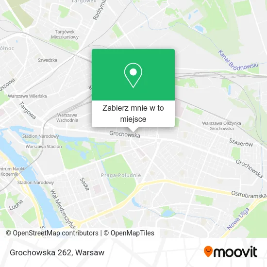 Mapa Grochowska 262