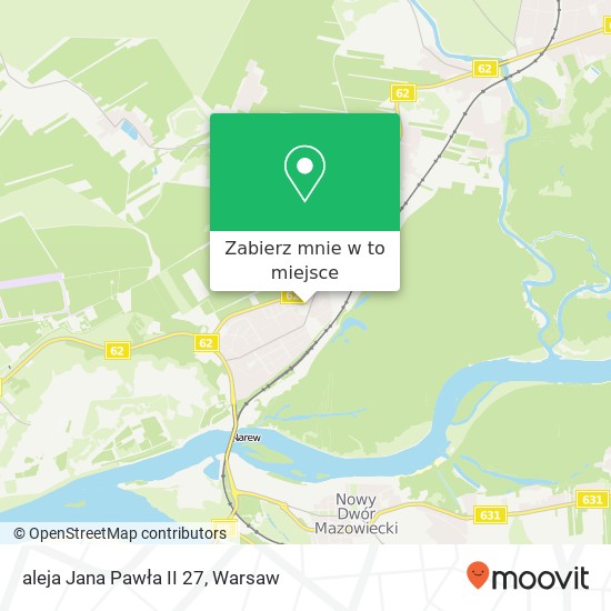 Mapa aleja Jana Pawła II 27