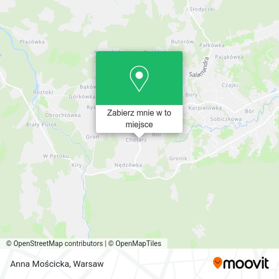 Mapa Anna Mościcka