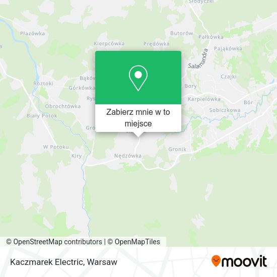 Mapa Kaczmarek Electric