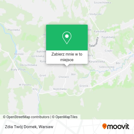 Mapa Zdia Twój Domek