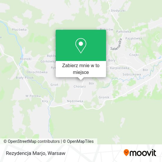 Mapa Rezydencja Marjo