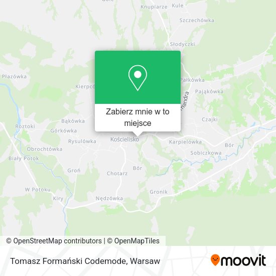 Mapa Tomasz Formański Codemode