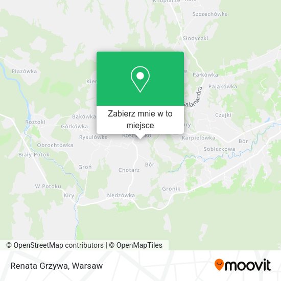 Mapa Renata Grzywa