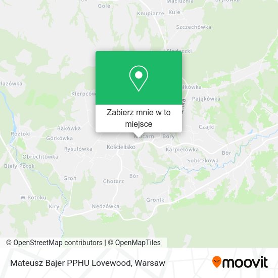 Mapa Mateusz Bajer PPHU Lovewood