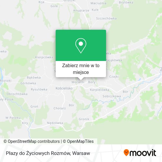 Mapa Płazy do Życiowych Rozmów