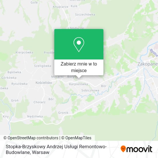 Mapa Stopka-Brzyskowy Andrzej Usługi Remontowo-Budowlane