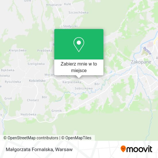 Mapa Małgorzata Fornalska