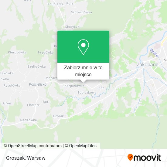 Mapa Groszek