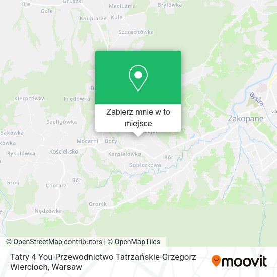 Mapa Tatry 4 You-Przewodnictwo Tatrzańskie-Grzegorz Wiercioch