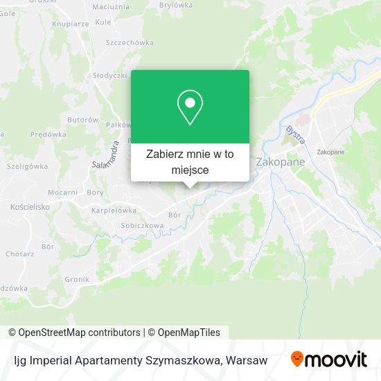 Mapa Ijg Imperial Apartamenty Szymaszkowa