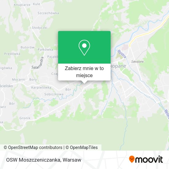 Mapa OSW Moszczeniczanka