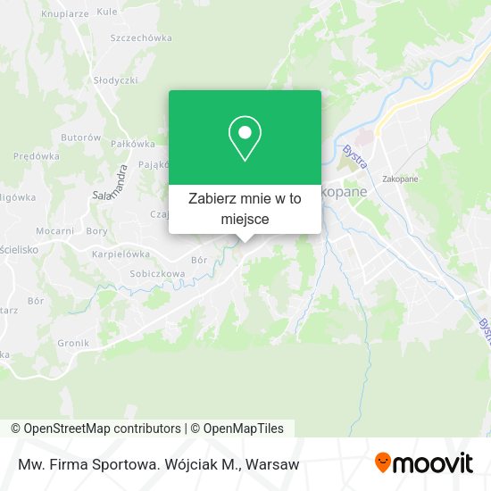 Mapa Mw. Firma Sportowa. Wójciak M.