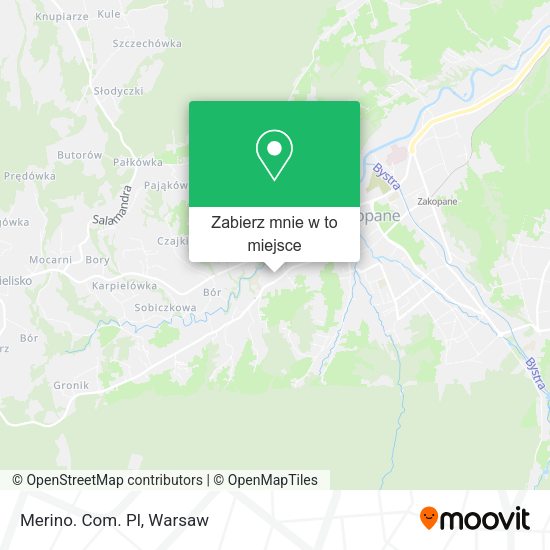 Mapa Merino. Com. Pl