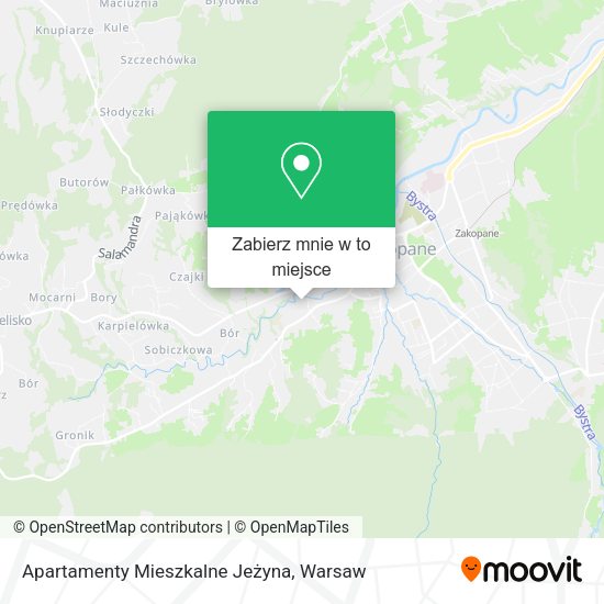 Mapa Apartamenty Mieszkalne Jeżyna