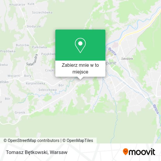 Mapa Tomasz Bętkowski