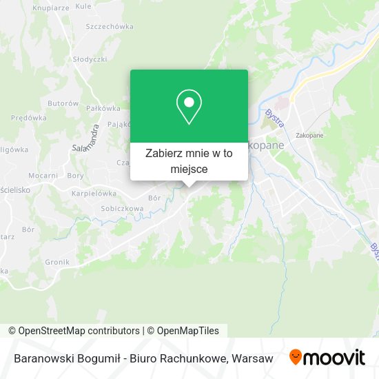 Mapa Baranowski Bogumił - Biuro Rachunkowe