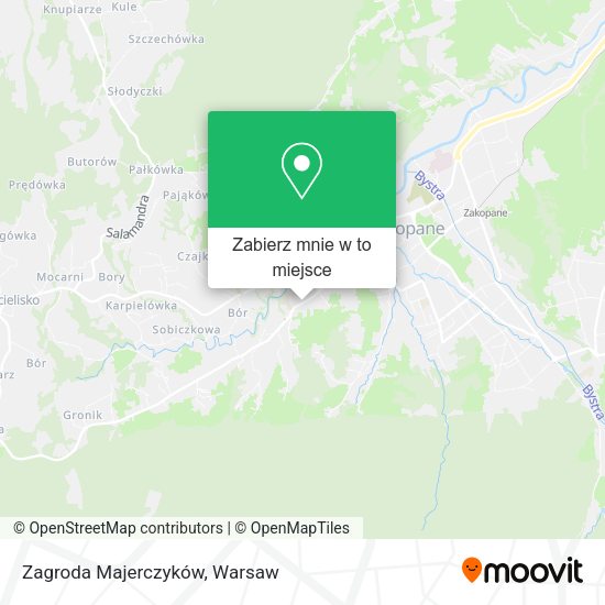 Mapa Zagroda Majerczyków