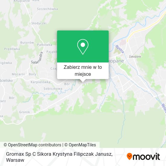 Mapa Gromax Sp C Sikora Krystyna Filipczak Janusz