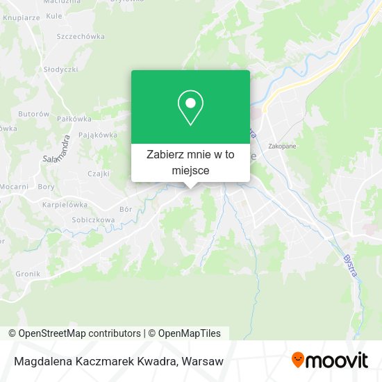 Mapa Magdalena Kaczmarek Kwadra