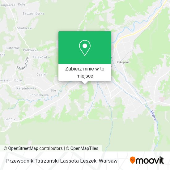 Mapa Przewodnik Tatrzanski Lassota Leszek