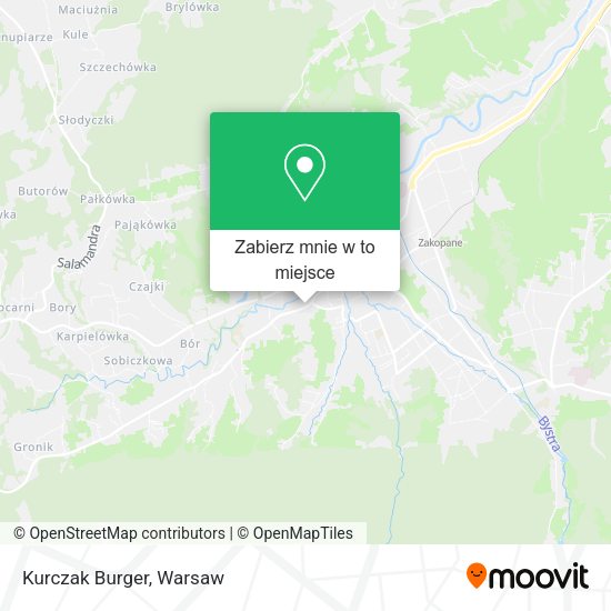 Mapa Kurczak Burger