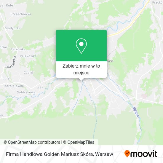 Mapa Firma Handlowa Golden Mariusz Skóra