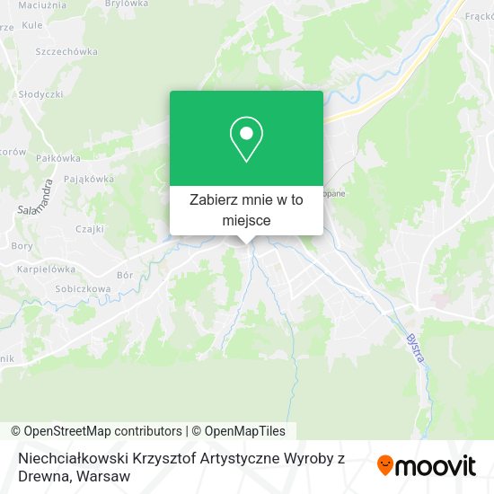 Mapa Niechciałkowski Krzysztof Artystyczne Wyroby z Drewna