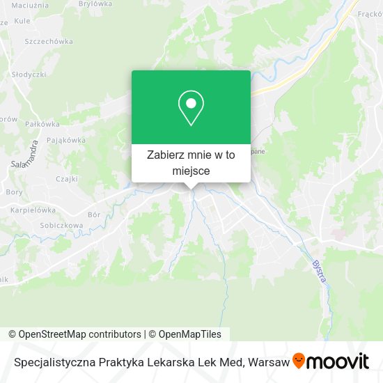 Mapa Specjalistyczna Praktyka Lekarska Lek Med