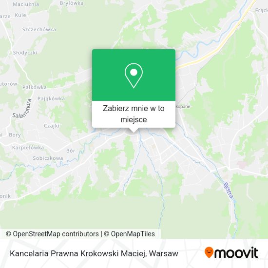 Mapa Kancelaria Prawna Krokowski Maciej