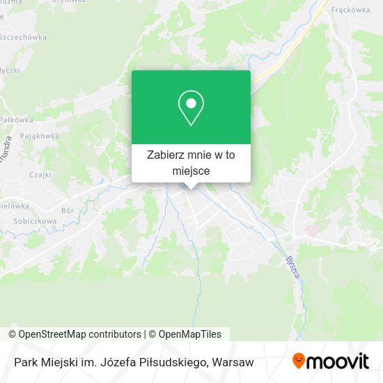 Mapa Park Miejski im. Józefa Piłsudskiego