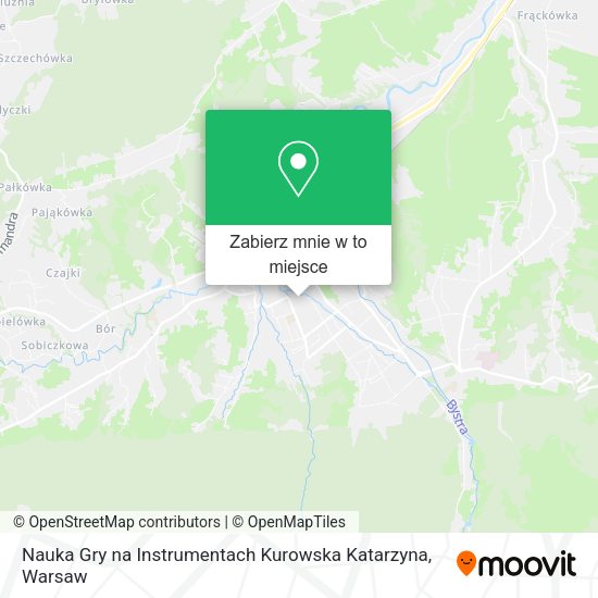 Mapa Nauka Gry na Instrumentach Kurowska Katarzyna