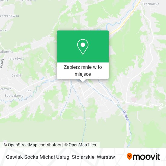 Mapa Gawlak-Socka Michał Usługi Stolarskie