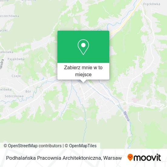 Mapa Podhalańska Pracownia Architektoniczna